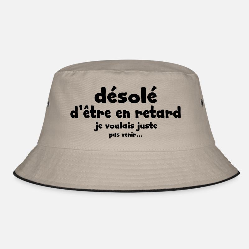 désolé d'être en retard - Bob - kaki/noir