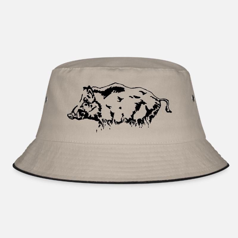 Wild Boar - Wildschwein Bucket Hat
