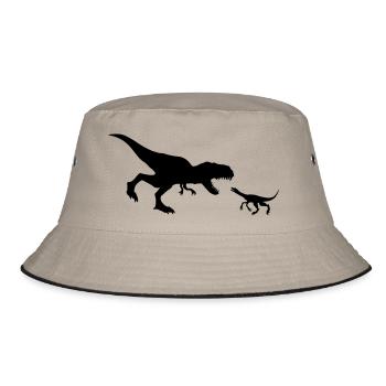 lutter contre la silhouette de raptor contour noir - Bob - kaki/noir - Devant