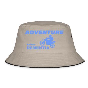 MOTORBIKE ADVENTURE - Bucket Hat - khaki/black - Front
