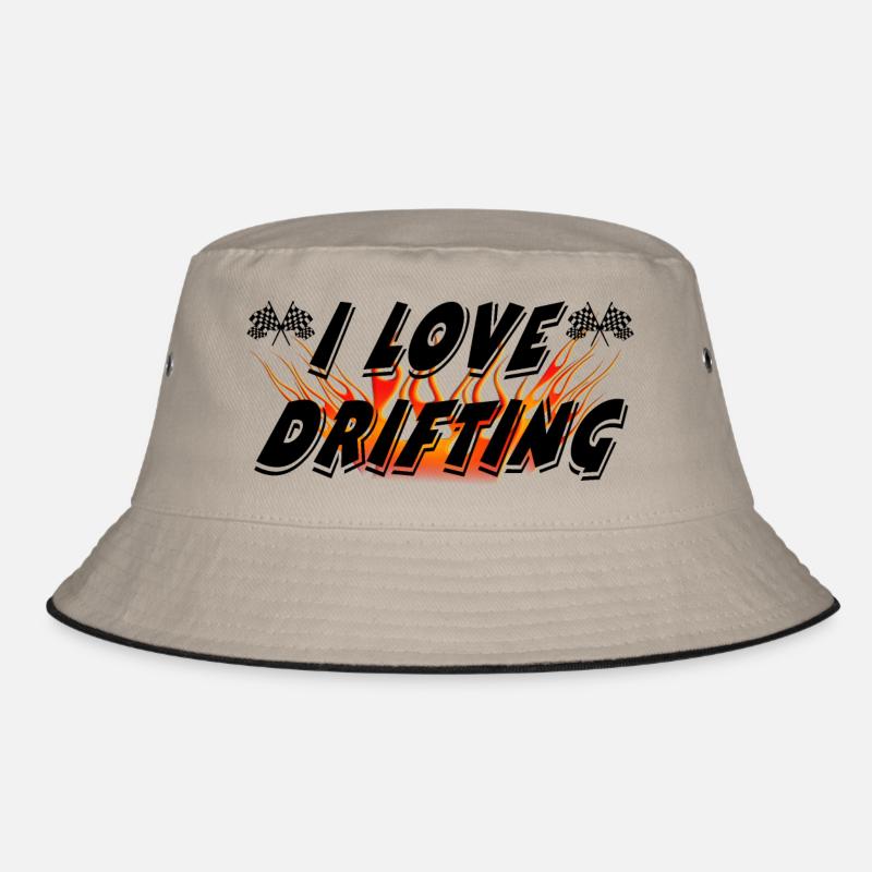 Auto - Bucket Hat - Khaki/Schwarz