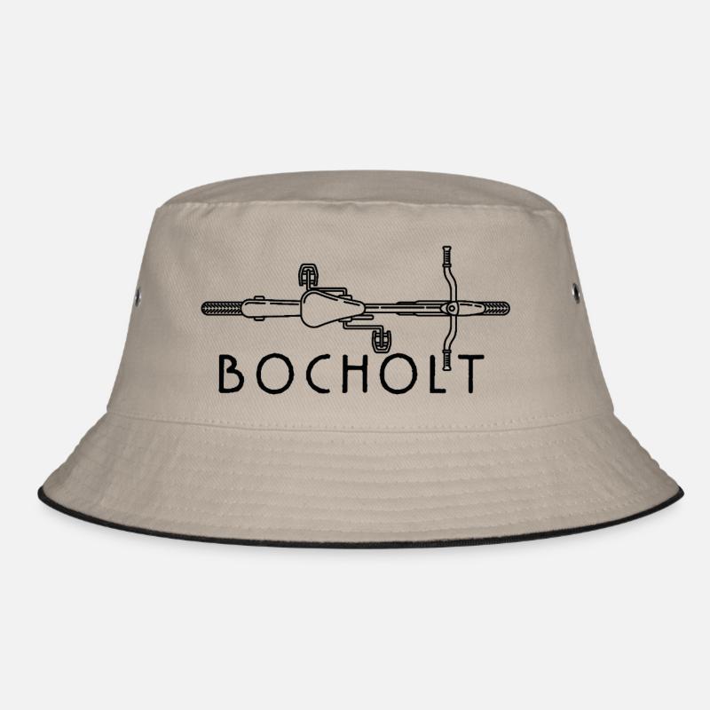 Fahrrad Bocholt - Bucket Hat - Khaki/Schwarz
