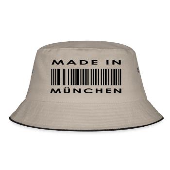 München - Bucket Hat - Khaki/Schwarz - Vorne