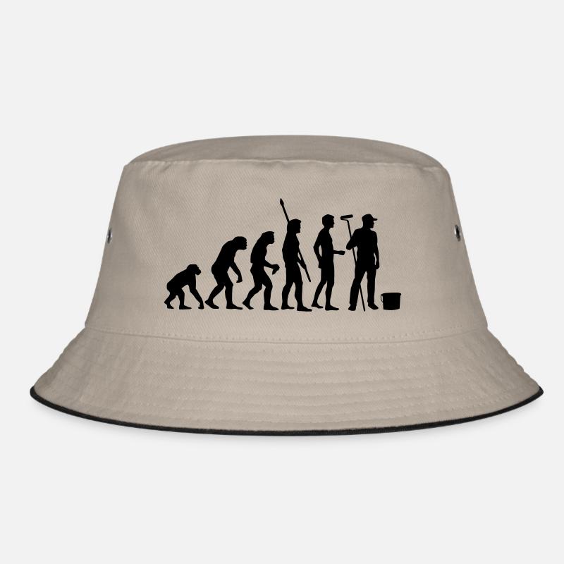 evolution_maler_b Bucket Hat