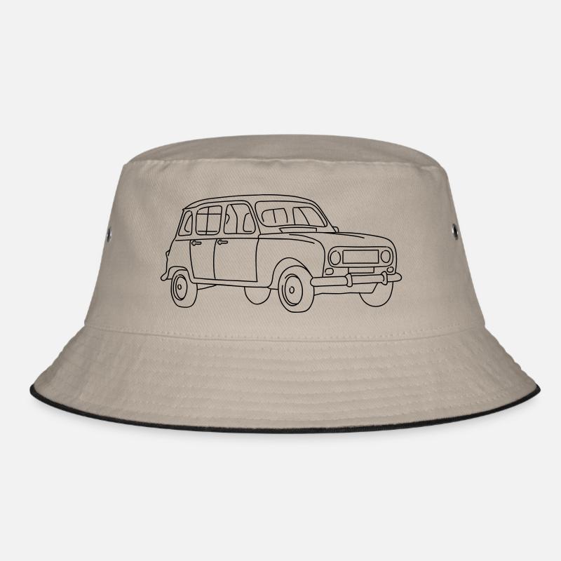 R4 (Voiture) - Bob - kaki/noir