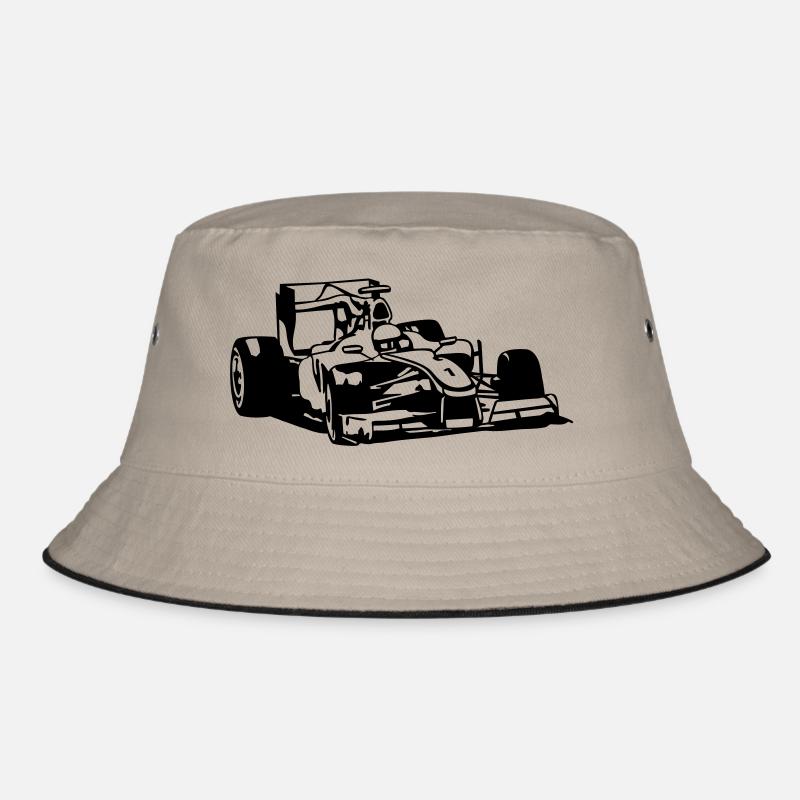 1c - Bucket Hat - Khaki/Schwarz