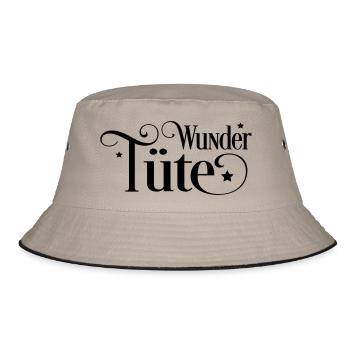 Miracle bag - Bucket Hat - khaki/black - Front