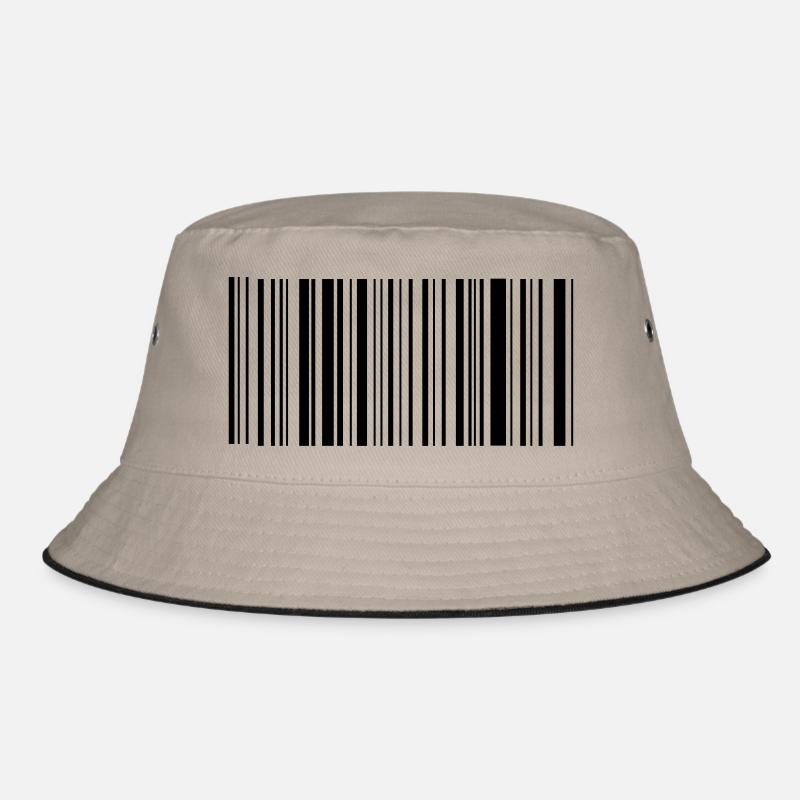 Bar code Bucket Hat