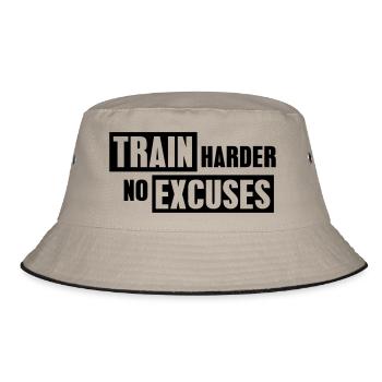 train_harder_no_excuses_f1 - Bob - kaki/noir - Devant