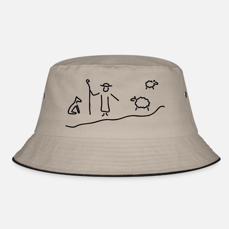 schäfer mit herde Bucket Hat