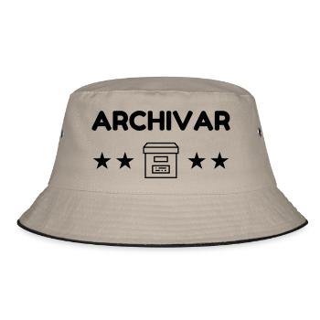 Archiviste / Archives / Travail / Métier / Job - Bob - kaki/noir - Devant