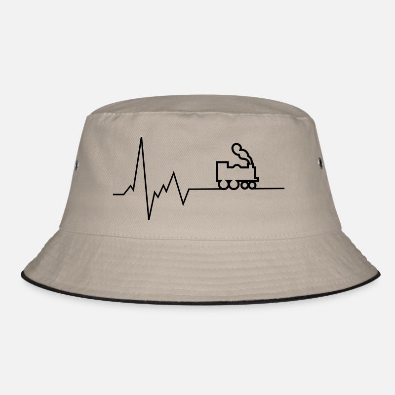herzschlag eisenbahn Bucket Hat