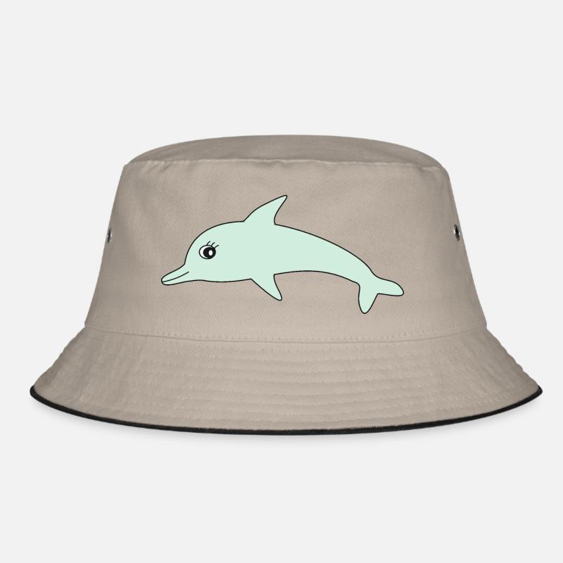 Dolphin Dolphins Bucket Hat