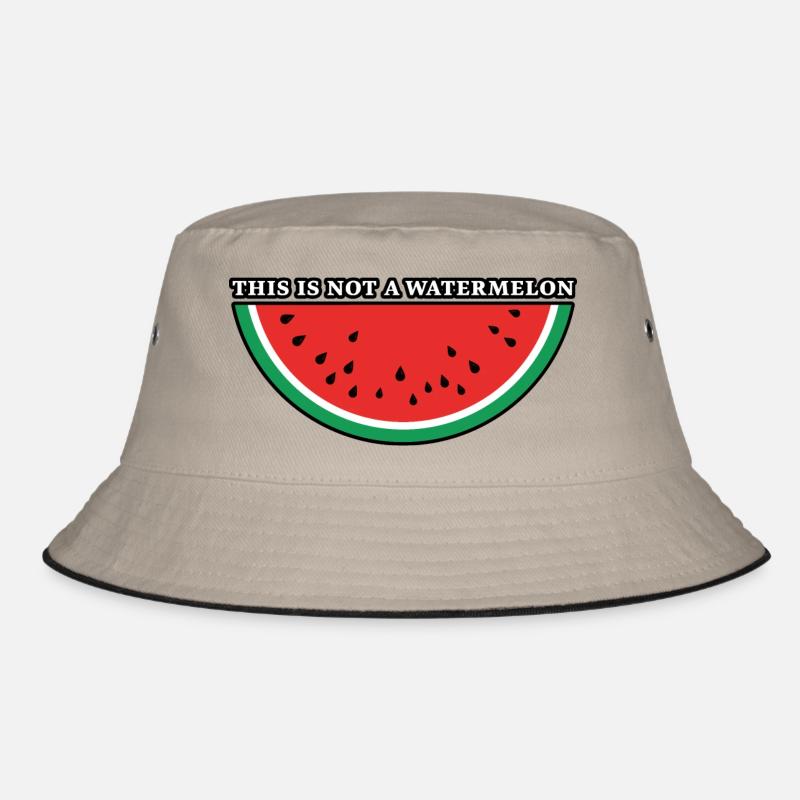This Is Not A Watermelon - Bob - kaki/noir