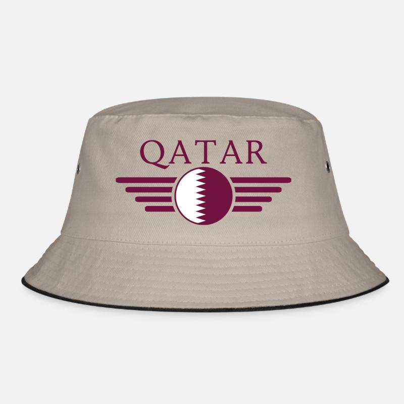 I love Qatar, elegance style design Bucket Hat
