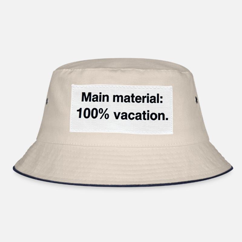 100% holiday – tropical break Bucket Hat