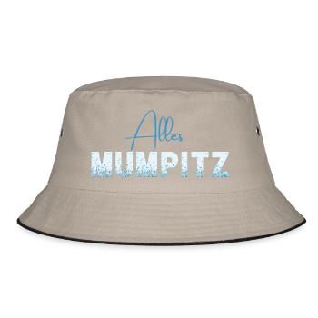 All nonsense - vocabulary - forgotten words - Bucket Hat - khaki/black - Front