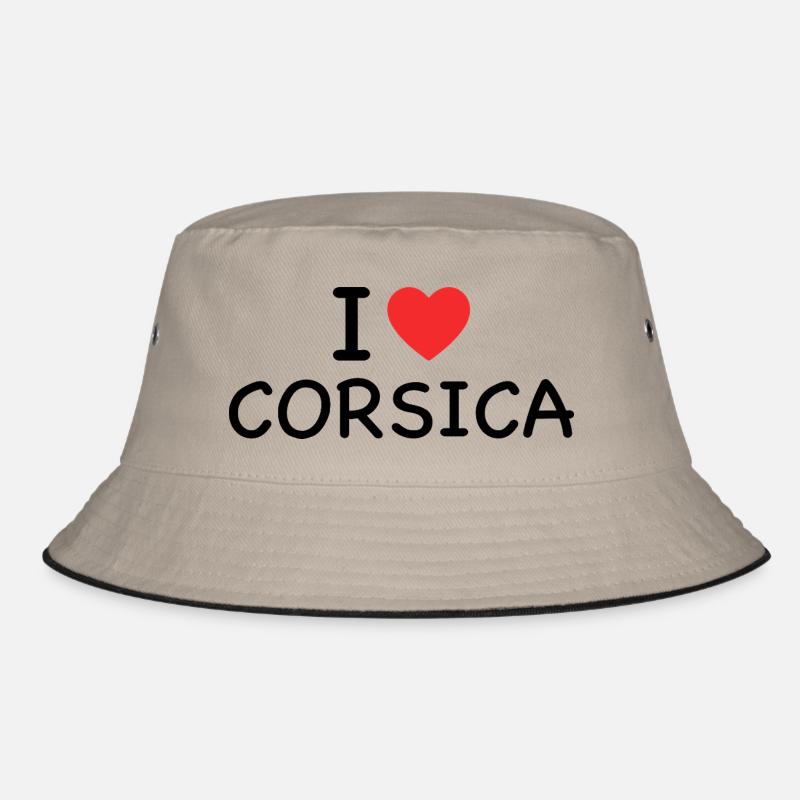 Ich liebe Korsika Bucket Hat