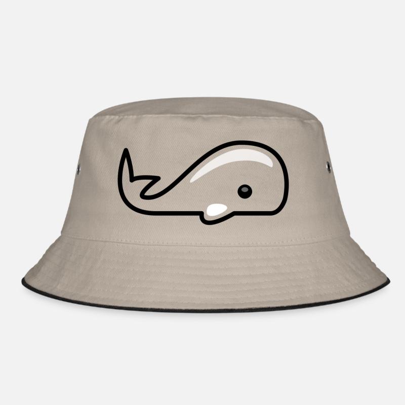 whale58 - Bob - kaki/noir