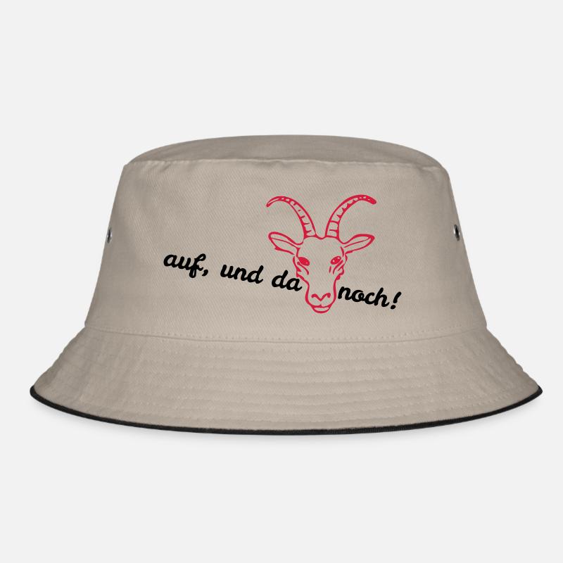 auf und da Goas noch Bucket Hat