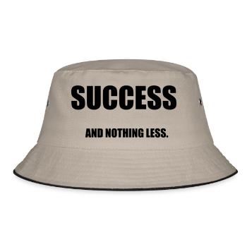Success - Bucket Hat - Khaki/Schwarz - Vorne