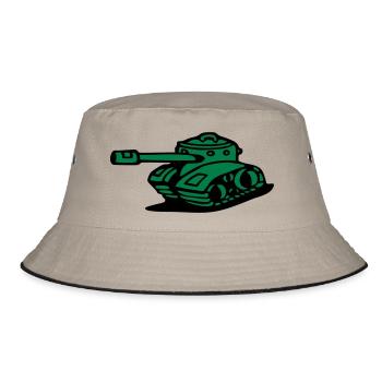 blindé tank armée militaire Char de combat - Bob - kaki/noir - Devant