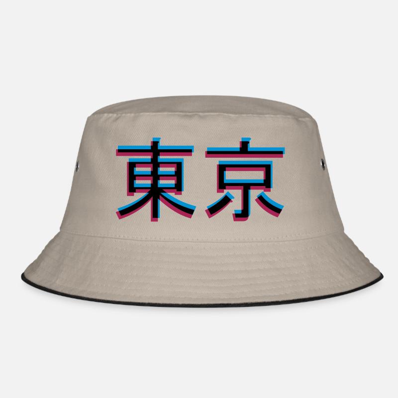 3D Effekt Tokyo Bucket Hat