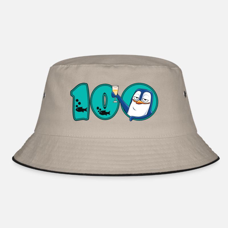 Pingouin du 100e anniversaire - Bob - kaki/noir