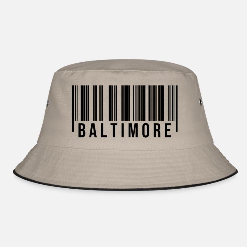 Baltimore Barcode Bucket Hat