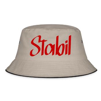 Stabil - Bucket Hat - Khaki/Schwarz - Vorne