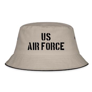 US Air Force - Avion - Pilote Flugzeug Luftwaffe - Bob - kaki/noir - Devant