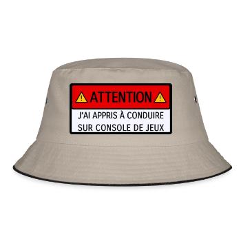 J'ai appris à conduire sur console de jeux vidéo - Bob - kaki/noir - Devant
