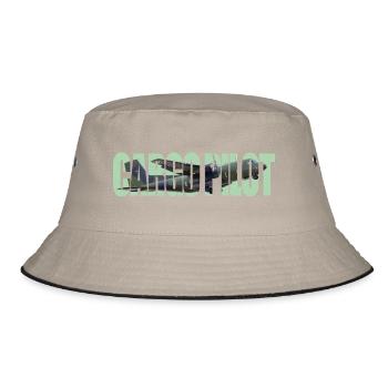 Cargo pilot C-160 - Bucket Hat - Khaki/Schwarz - Vorne