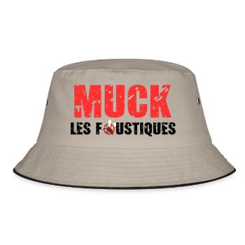 Muck Les Foustiques Deteste les Piqûres moustiques - Bob - kaki/noir - Devant