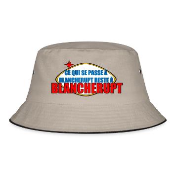 Alsace Blancherupt - Bucket Hat - khaki/black - Front