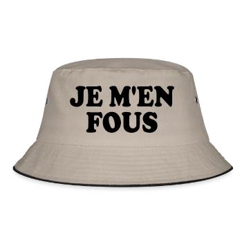 je men fou - Bob - kaki/noir - Devant