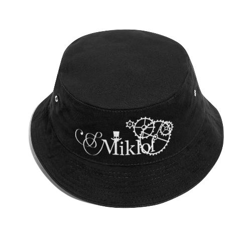 miklof logo white 3000px - Bucket Hat