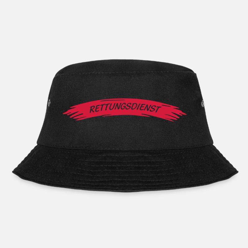 Sama 2farbig - Bucket Hat - Schwarz