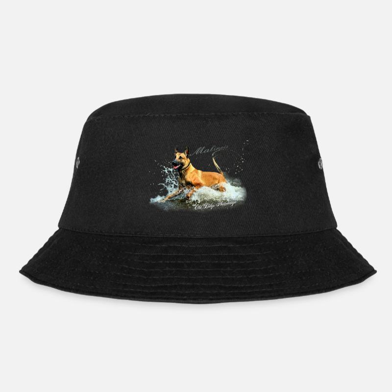 Malinois-Wasserratte - Bucket Hat - Schwarz