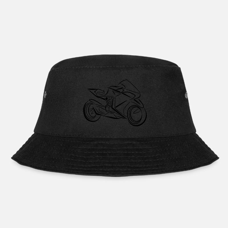 Gearbox motorcycle - Bucket Hat - Schwarz