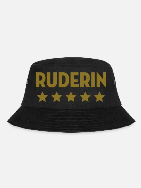 Rudern / Ruderer / Ruderin / Rudergerät / Boot - Bucket Hat - Schwarz