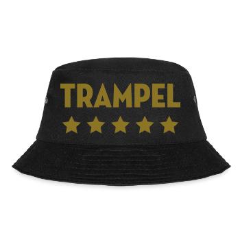 Trampel Tollpatscherin Tollpatsch Schnitzer Freund - Bucket Hat - Schwarz - Vorne - Lela (165cm)