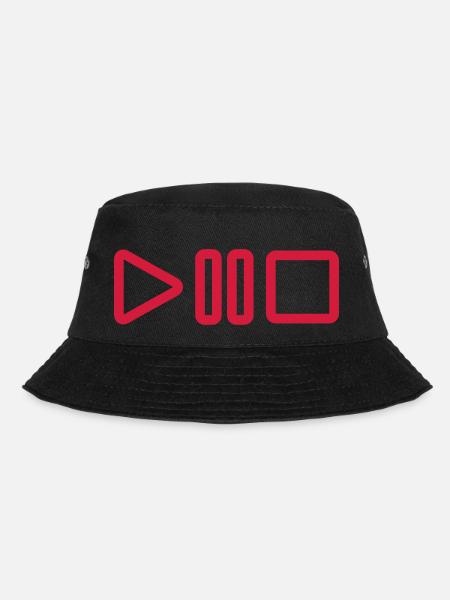 play - Bucket Hat - Schwarz