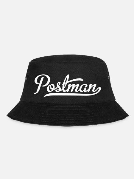 Postbote - Bucket Hat - Schwarz