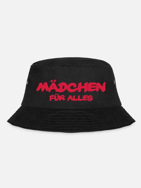 Mädchen für alles - Bucket Hat - Schwarz