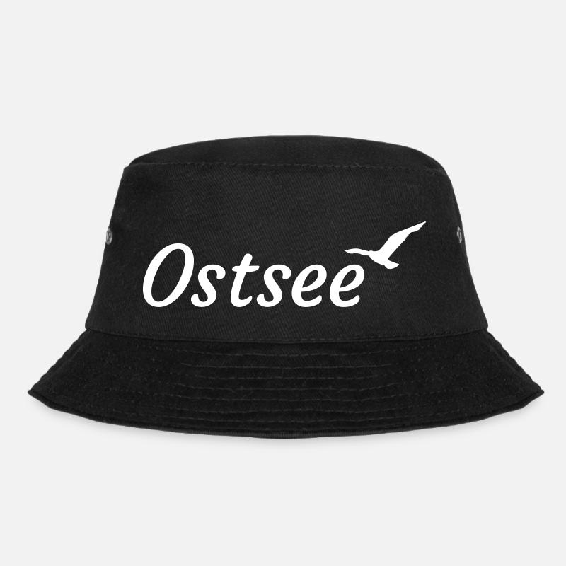 Ostsee - Bucket Hat - Schwarz