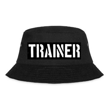 Coach logo design - Bucket Hat - black - Front - Lela (165cm)