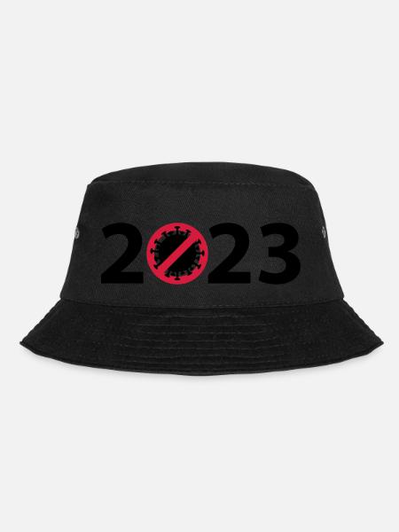 2023 Anti Corona Virus - Bucket Hat - black