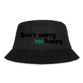 Golf - Bucket Hat - Schwarz - Vorne - Lela (165cm)