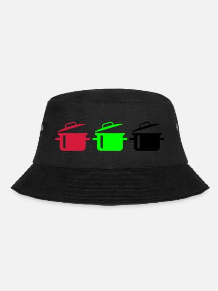kochtöpfe - Bucket Hat - Schwarz
